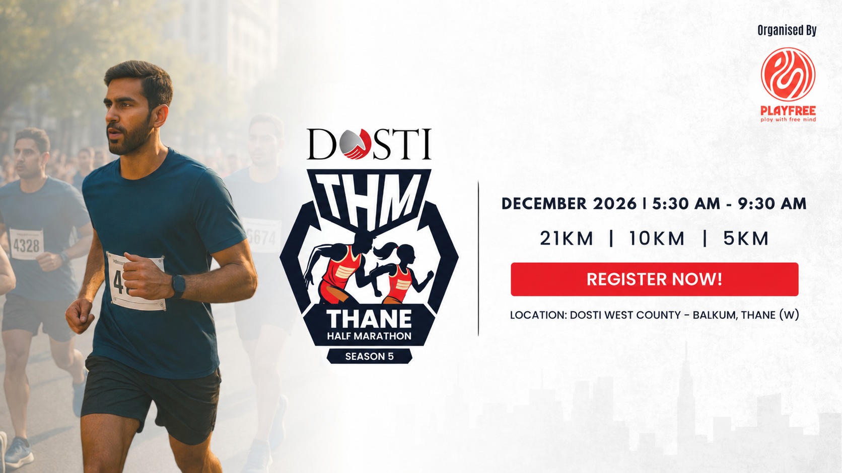 Dosti Thane Half Marathon – Season 5